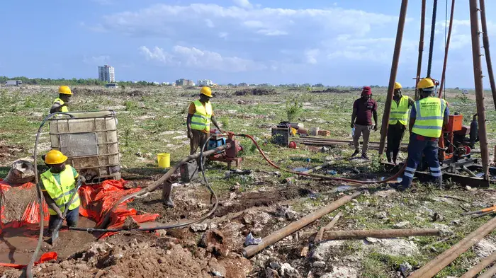 Zanzibar Arena - field work 3
