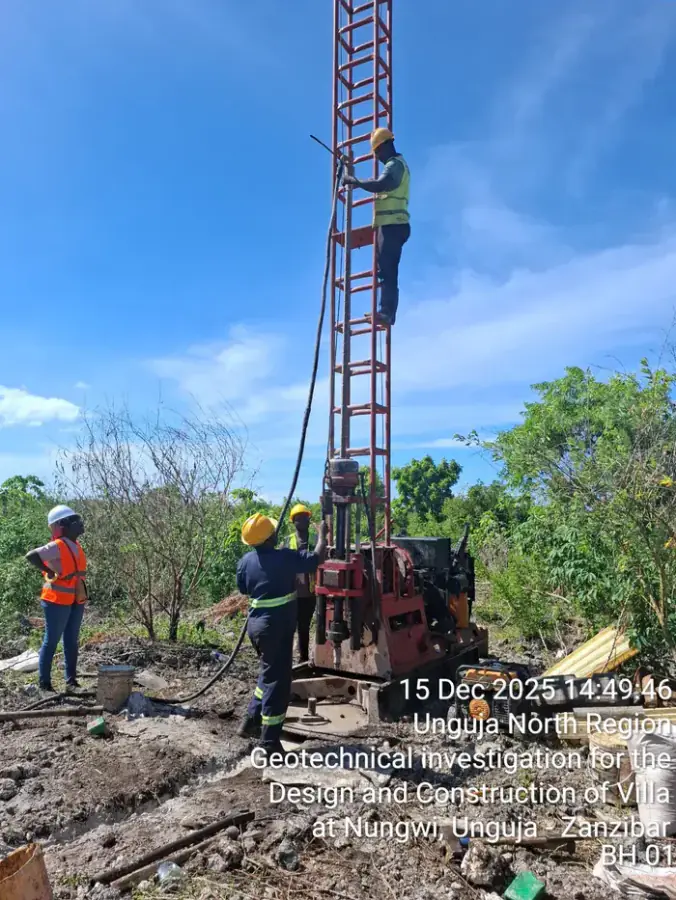 Villa & Water Well - field work 1