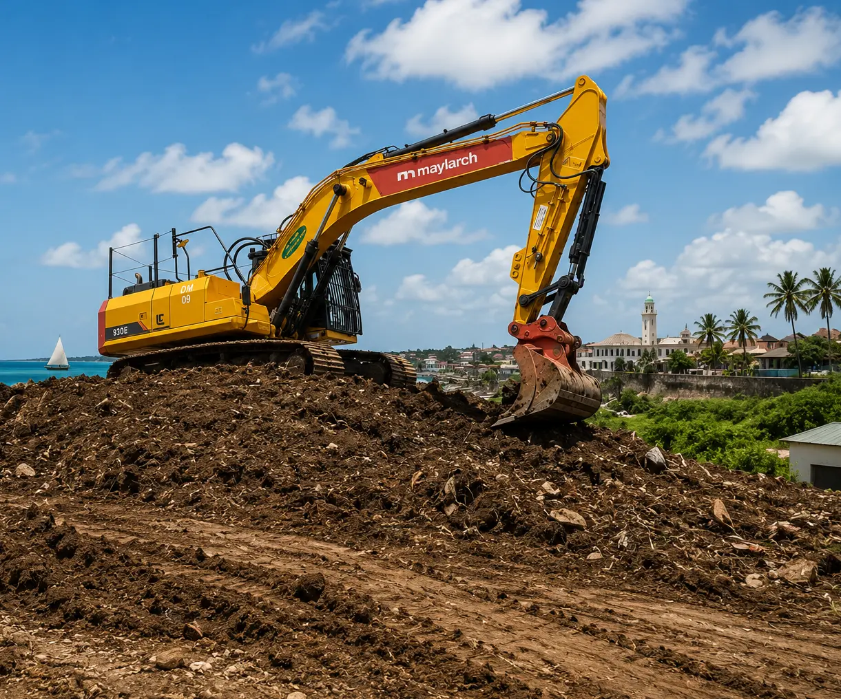 Site Rehabilitation work by Binsalim Geoservices in Zanzibar